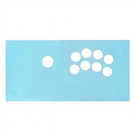 Qanba Q7 Obsidian 2 Transparent Plexi Cover Panel Acrylic - Arched