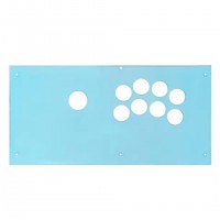 Qanba Q7 Obsidian 2 Transparent Plexi Cover Panel Acrylic - Arched