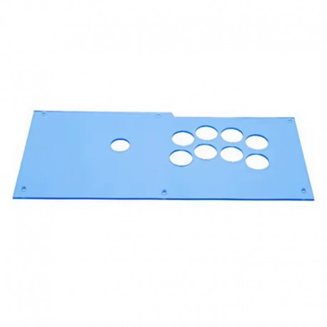 Qanba Q3 Obsidian - Protection Panel Acrylique Transparente - Arched