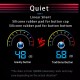 Qanba Gravity KS Silent 30mm - Red