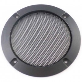 Grille de haut-parleur noire 125 mm