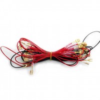 Insulated 12v LED Harness for Illuminated Arcade Buttons 6.3mm