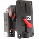 Black electronic Arcade coin selector