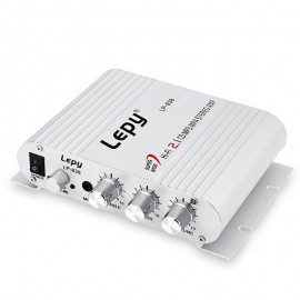 2.1 Lepy LP-838 Amplificateur Hi-Fi stéréo 3 canaux