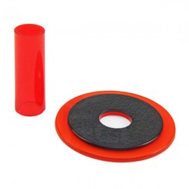 Protections Sanwa JLF-CD rouges transparentes