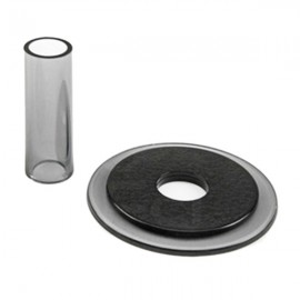 Sanwa JLF-CD translucent smoke shaft & dustwasher set