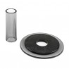 Protections Sanwa JLF-CD grises transparentes
