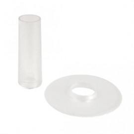 Seimitsu translucent clear shaft & dustwasher set