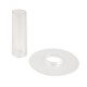 Seimitsu translucent clear shaft & dustwasher set