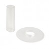 Seimitsu translucent clear shaft & dustwasher set