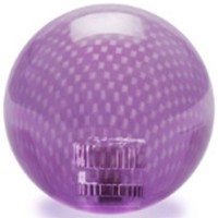 KDiT violet transparent carbon mesh balltop