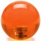 KDiT orange 35mm transparent balltop