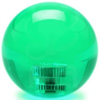 KDiT green 35mm transparent balltop