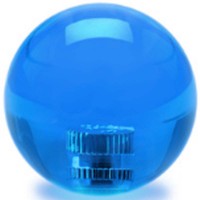 KDiT blue 35mm transparent balltop