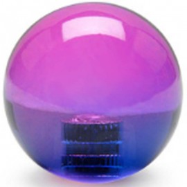 KDiT violet & pink translucent balltop