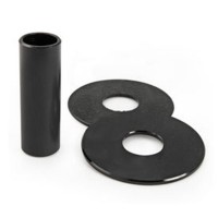 KDiT Black aluminium shaft cover