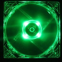 Green LED cooling fan 120x120mm