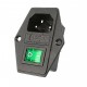 Inlet module with fuse