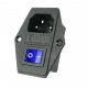 Inlet module with fuse