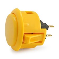 Yellow OBSF-30 Snap In button 