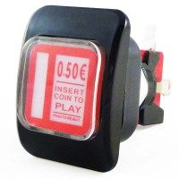 50 x 37 mm Credit Button