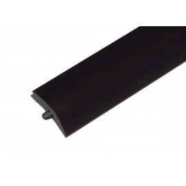 T-Molding 19 mm - black 1m