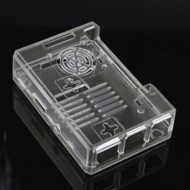 Boîtier transparent pour Raspberry Pi3 avec grille pour ventilateur