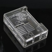 Raspberry Pi3 Clear case with fan grid