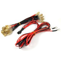 12v LED Harness for LED joysticks and push buttons with arcade connector