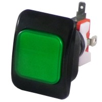 50 x 37 mm Credit Button - Green