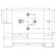 Sanwa JLF-P-1S Mounting plate