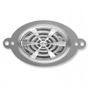 Crown Silver HP oval cover plate