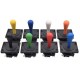 Kit Joysticks Poires - Boutons LED Chromés - Encodeur USB 
