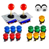 Kit Joystick Arcade Zyppyy - 18 buttons
