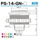 Seimitsu PS-14-GN Blanc
