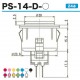 Seimitsu PS-14-D White