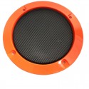 Grille de haut-parleur orange 125 mm