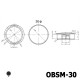 Sanwa OBSM-30 - Couvre bouton 30mm