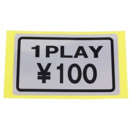 Sticker 100 Yens - Seimitsu
