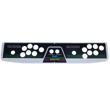 Sega Astro City 2 Players 7 Buttons Panel
