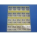 Sticker Monnayeur - Sanwa PCS-N