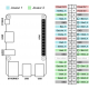 Câblage GPIO - Raspberry 2 Joueurs