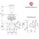 iL Magnetic Joystick Red - Short Shaft