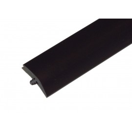 T-Molding 17.5mm (11/16") - Noir 1m