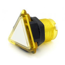 Triangular Translucent Yellow  Button