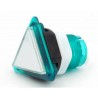 Bouton LED Triangle Translucide Vert