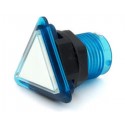 Bouton LED Triangle Translucide Bleu