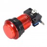 Bouton LED 28mm Rouge