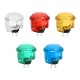 Yellow Snap In 30 mm Button