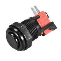 Bouton Court 28 mm Vissable Noir